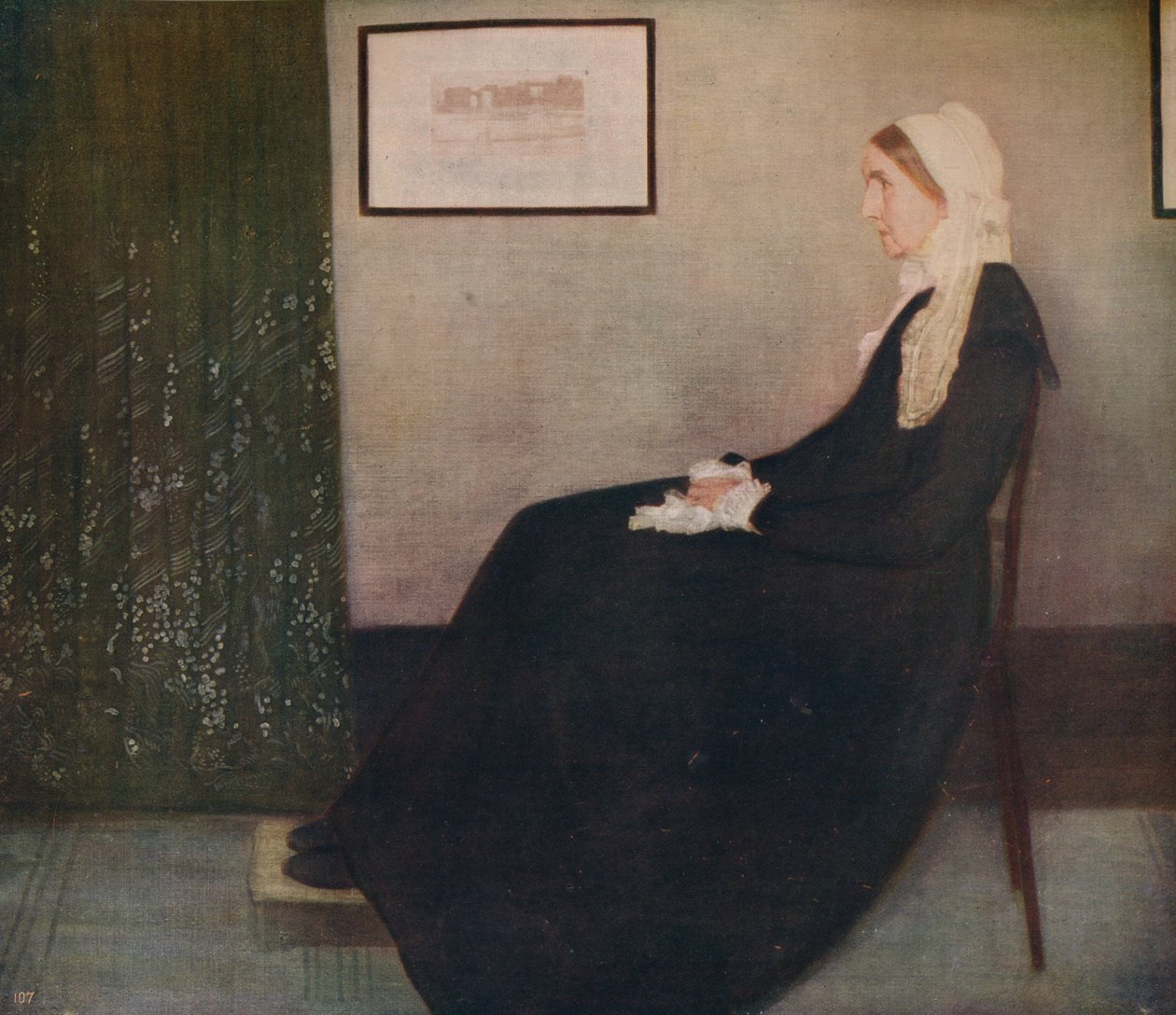 Meine Mutter, 1871, ca. 1915 von James Abbott McNeill Whistler