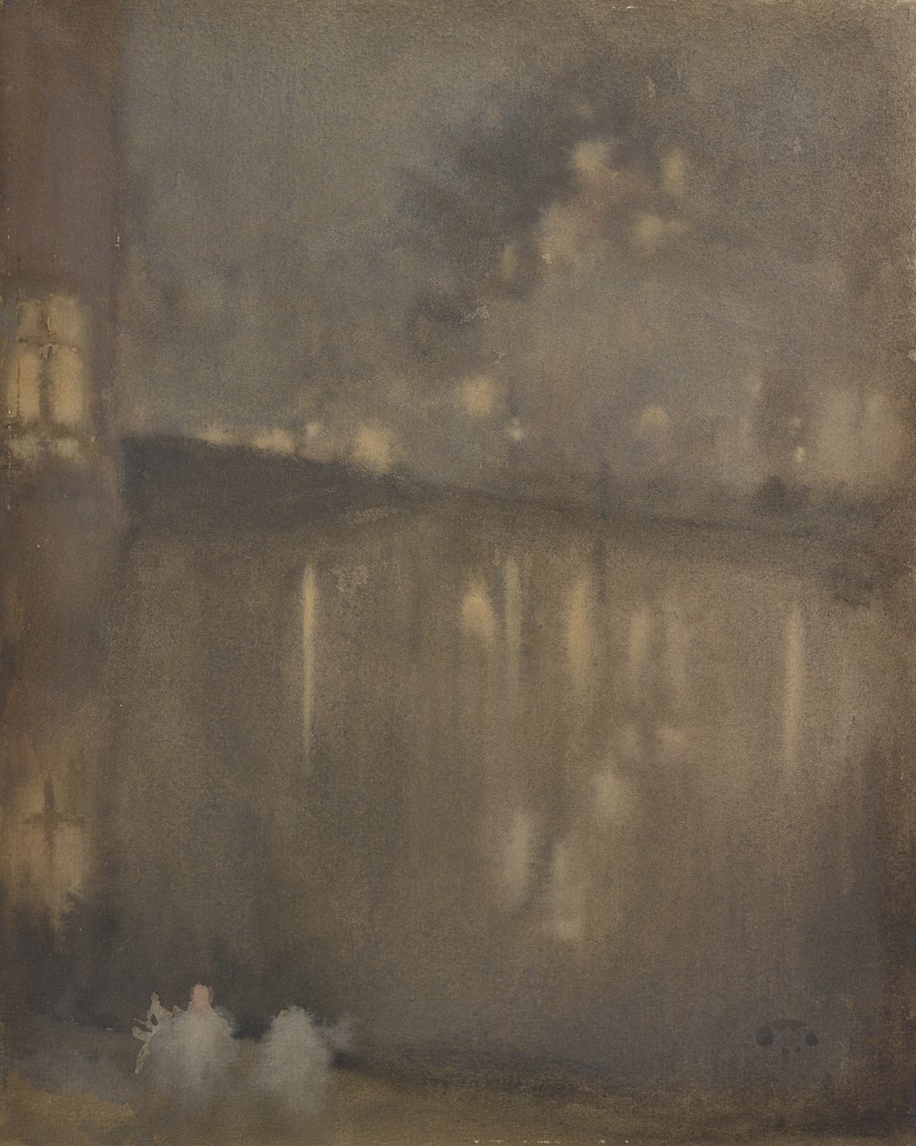 Nocturne: Grau und Gold, Kanal, Holland, 1882 von James Abbott McNeill Whistler