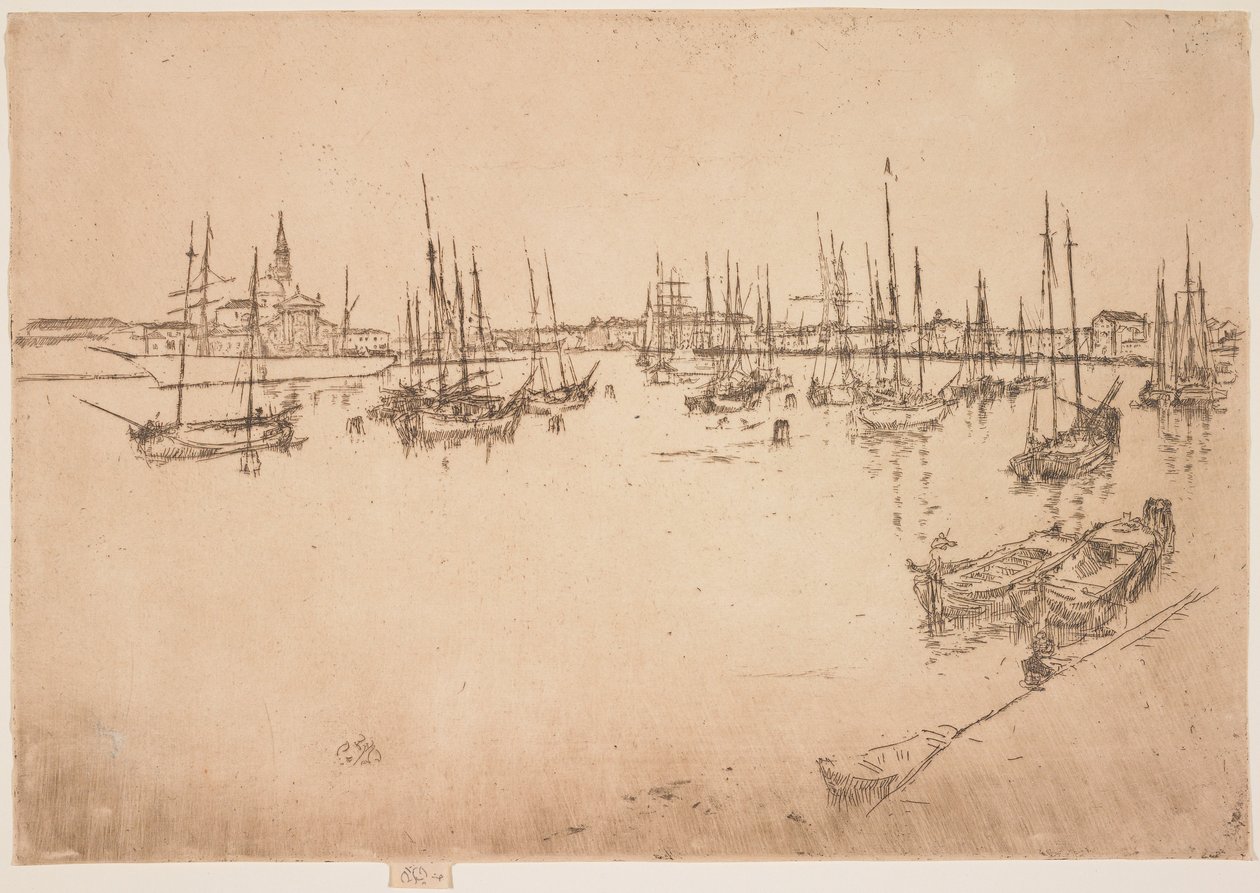 San Giorgio aus der zweiten Venedig-Serie von James Abbott McNeill Whistler