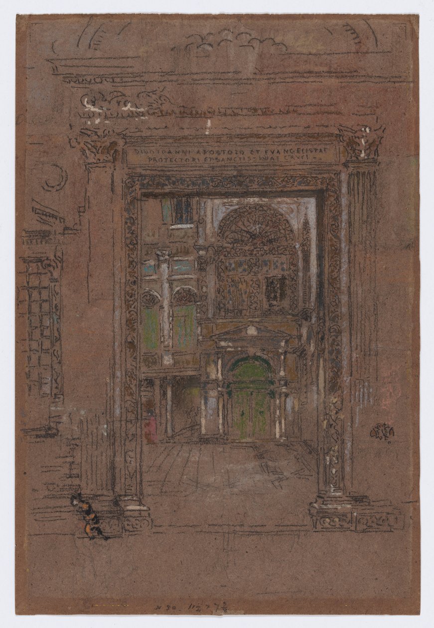 San Giovanni Apostolo et Evangelistae von James Abbott McNeill Whistler