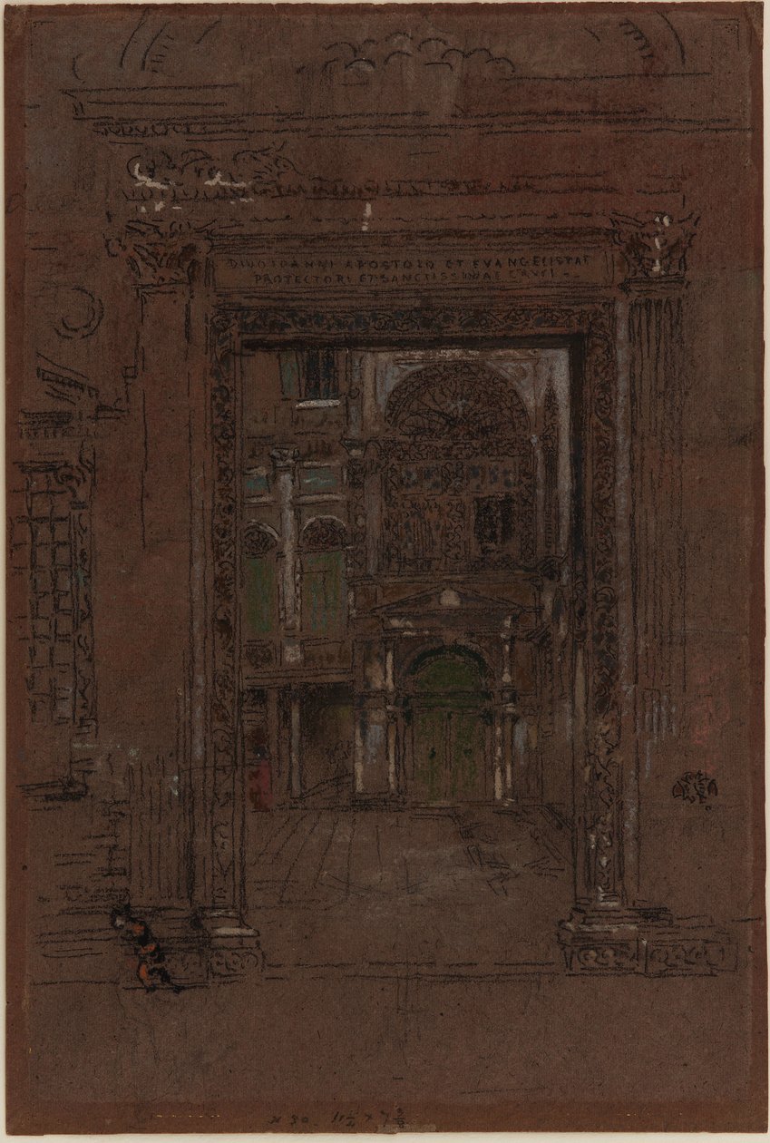 San Giovanni Apostolo et Evangelistae, 1879-1880 von James Abbott McNeill Whistler