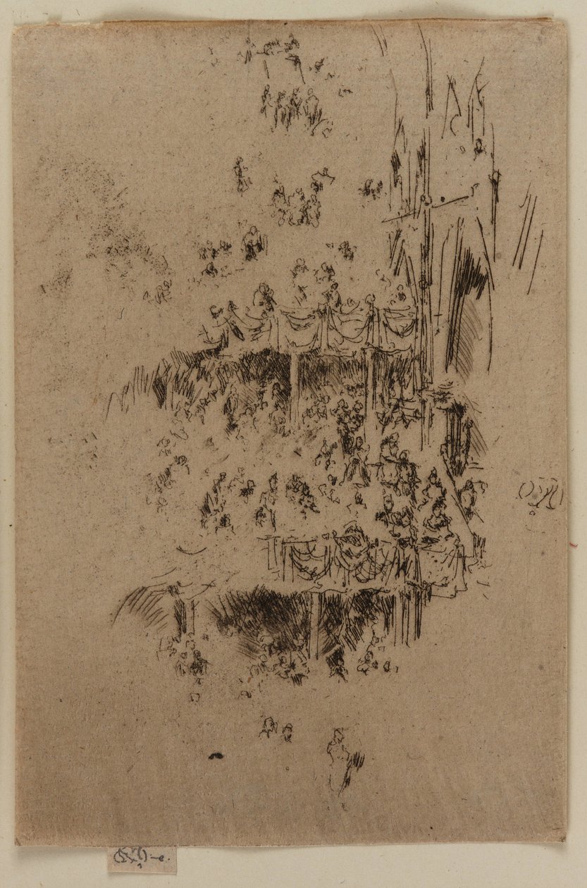 Das Abtei-Jubiläum, 1887 von James Abbott McNeill Whistler