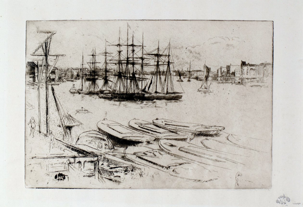 Der große Teich von James Abbott McNeill Whistler