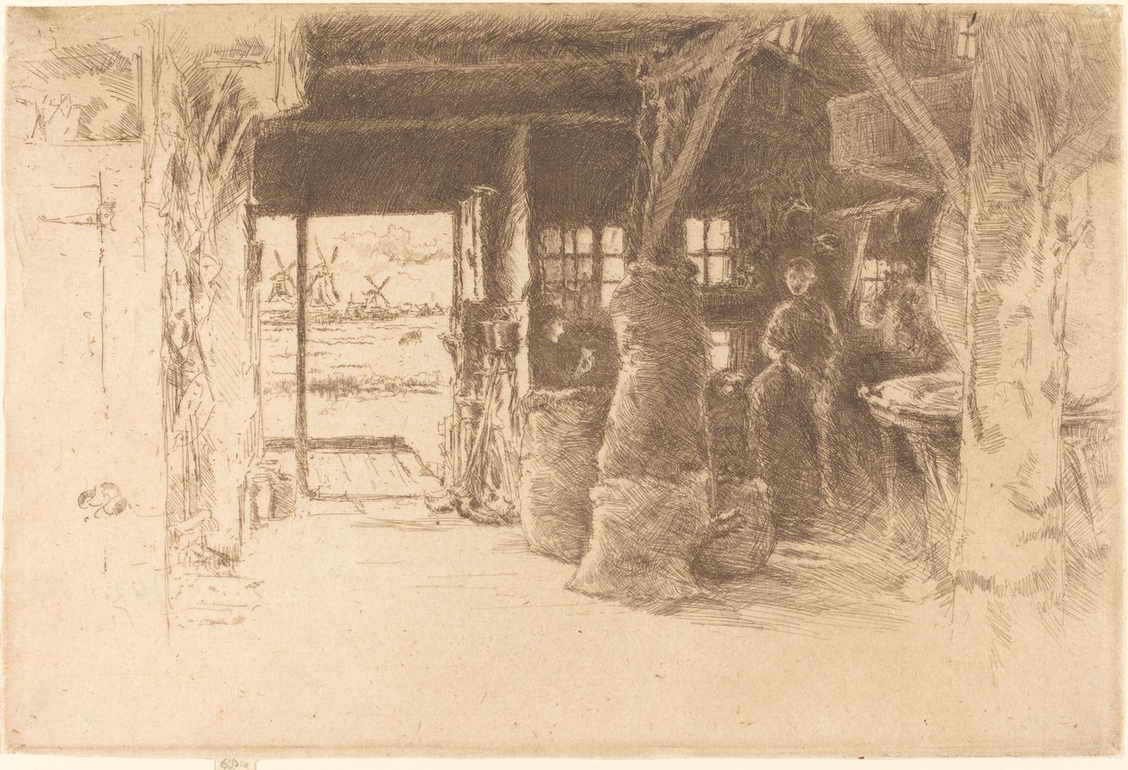 Die Mühle, 1889 von James Abbott McNeill Whistler