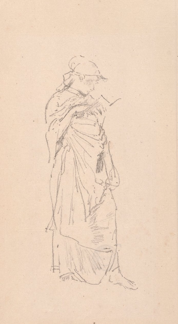 Der Roman - Mädchen beim Lesen, 1890 von James Abbott McNeill Whistler