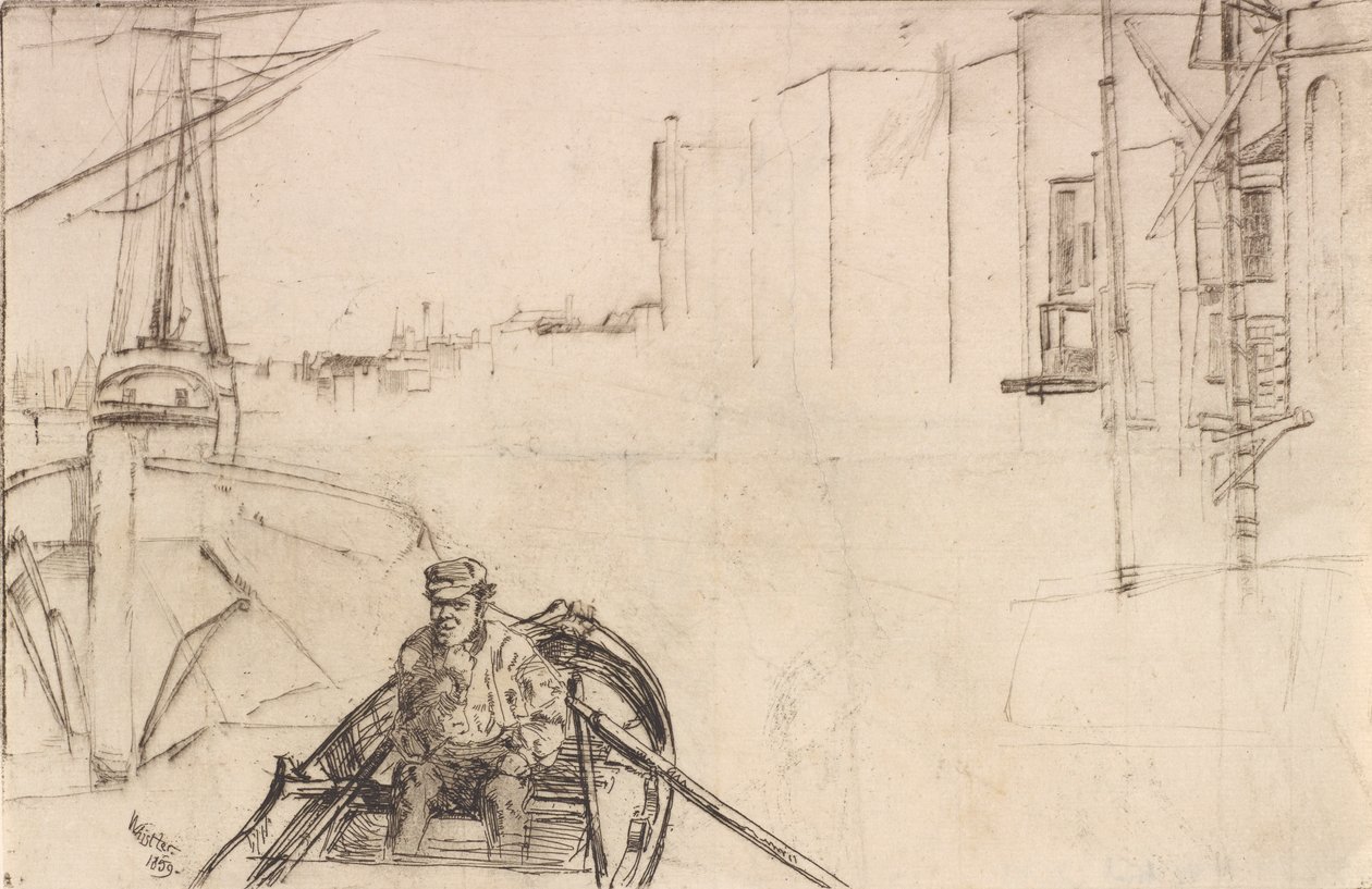 Der Pool von James Abbott McNeill Whistler