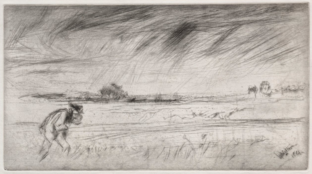 Der Sturm, 1861 von James Abbott McNeill Whistler