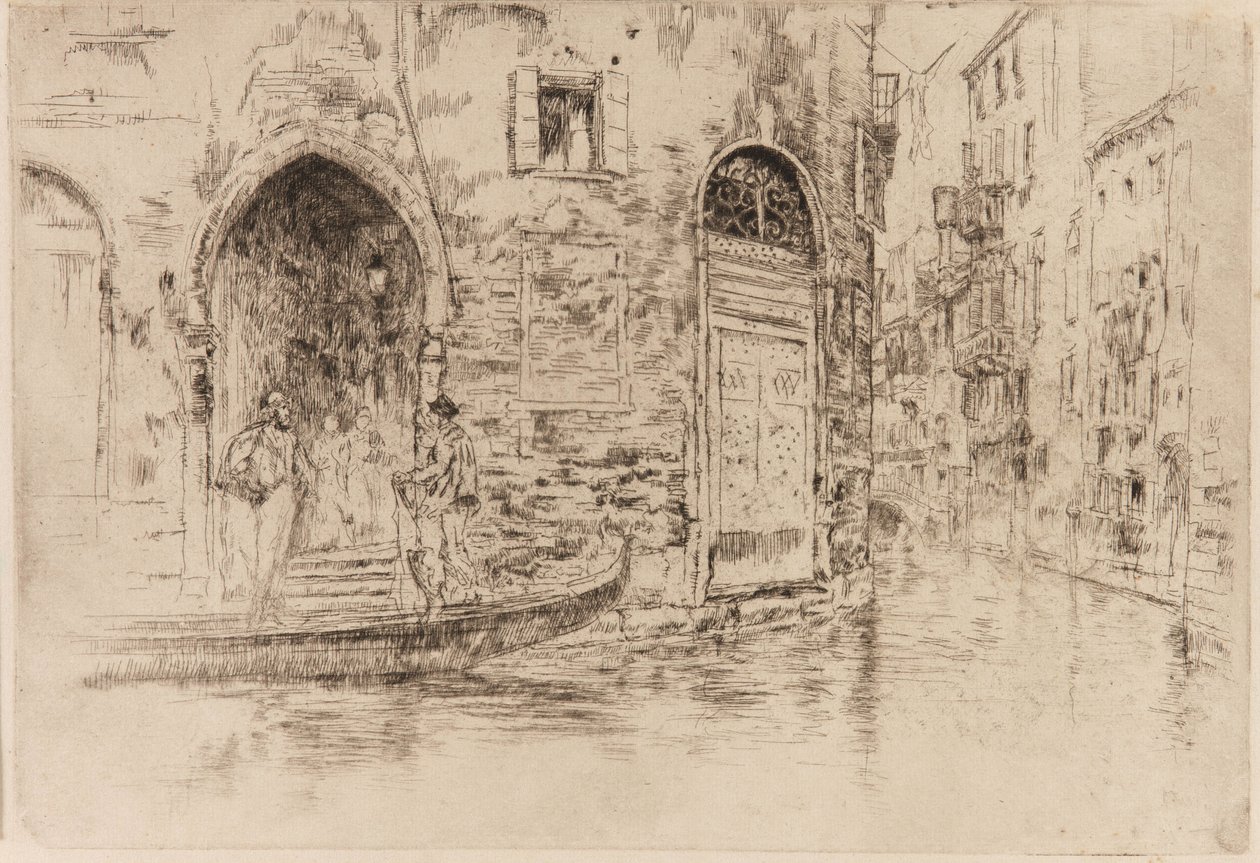 Die zwei Türöffnungen, 1879-1880 von James Abbott McNeill Whistler