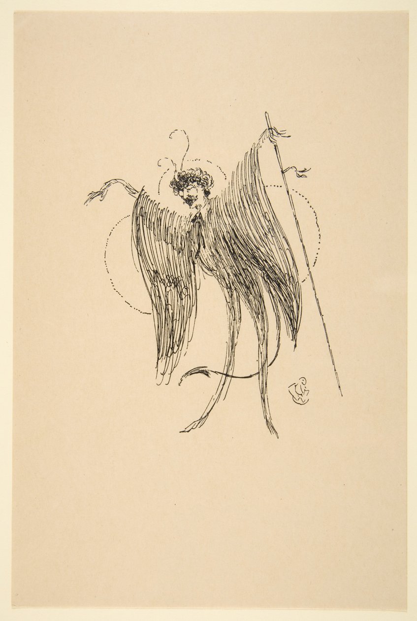 Whistler als Schmetterling (19.-20. Jahrhundert) von James Abbott McNeill Whistler