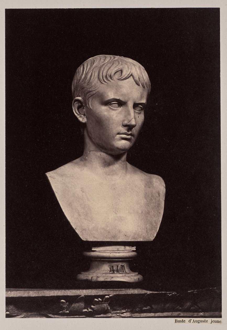Büste des jungen Augustus von James Anderson