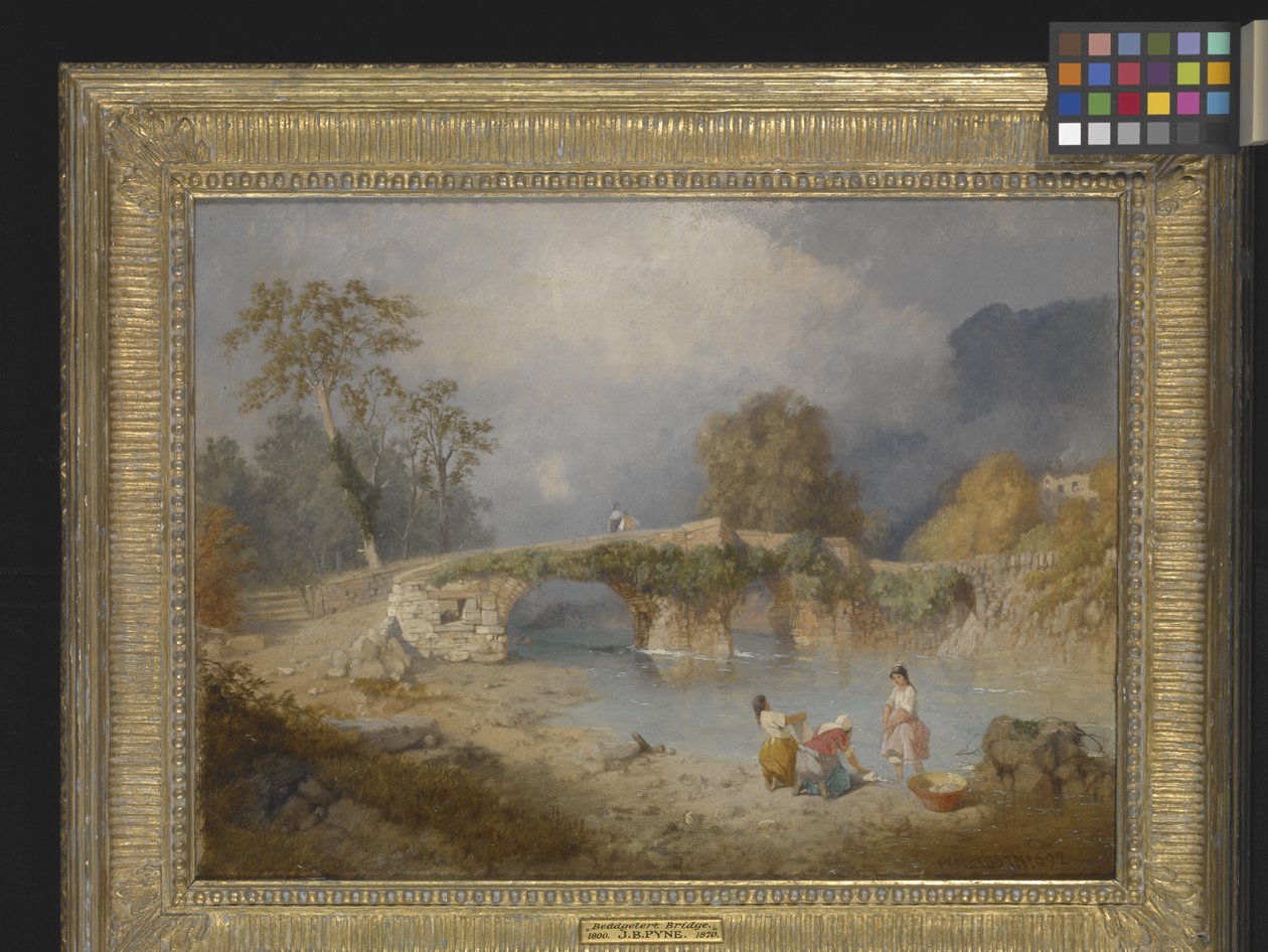 Aufklaren für schönes Wetter, Beddgelert, Nordwales von James Baker Pyne