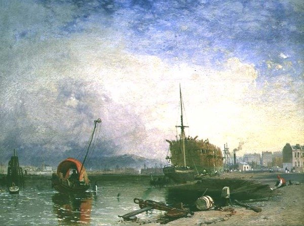 Erinnerungen an den Hafen von Bristol von James Baker Pyne
