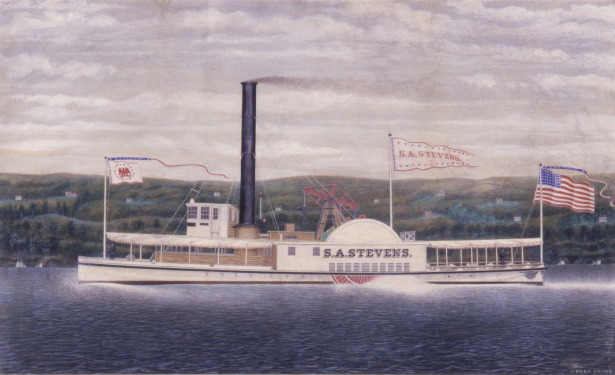 Sarah A. Stevens, 1873 von James Bard