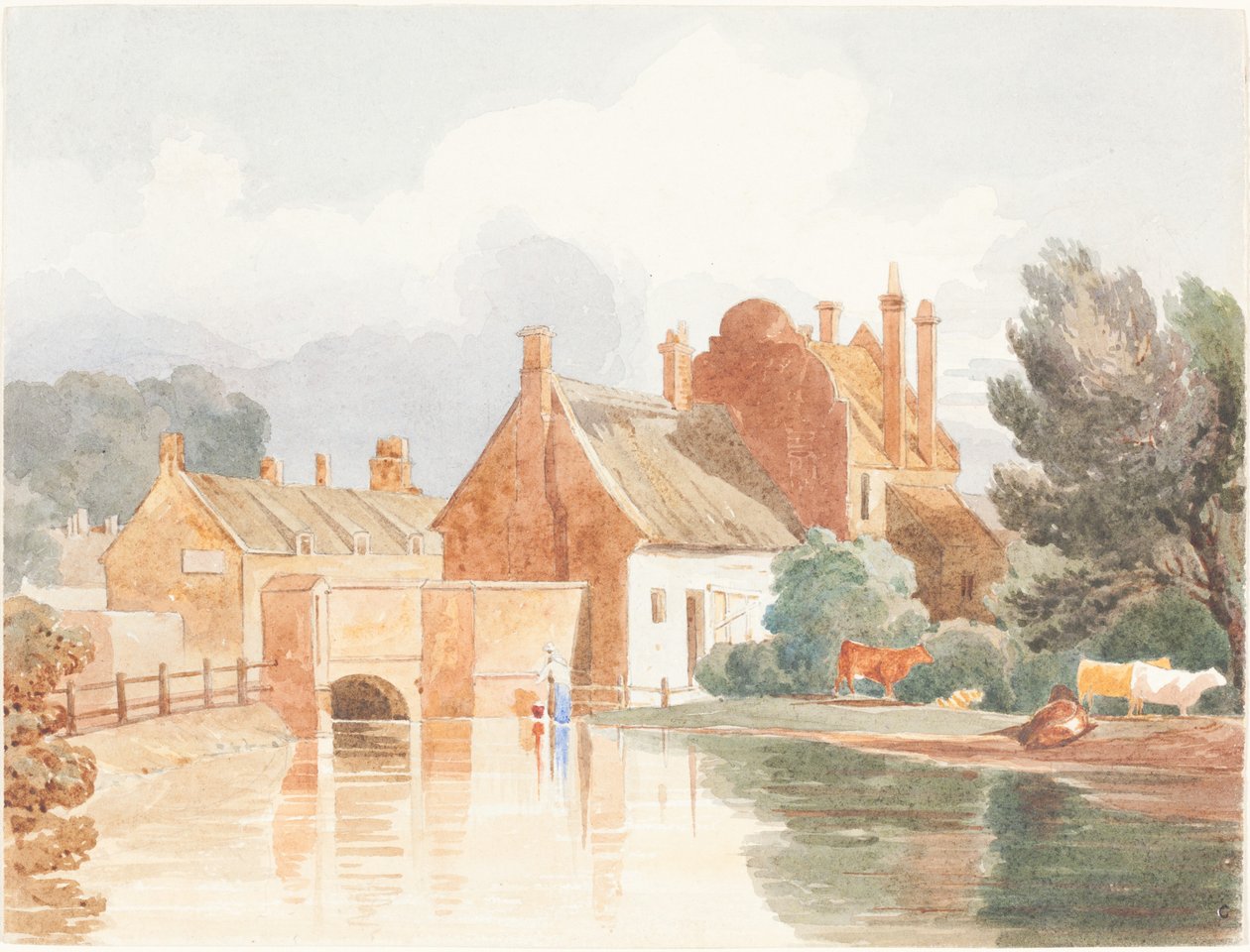An der Bure, in der Nähe von Aylsham, Norfolk von James Bulwer