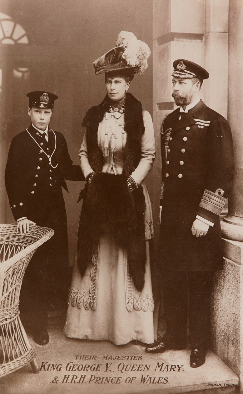 König George V, Königin Mary und der Prinz von Wales von James Charles Dinham