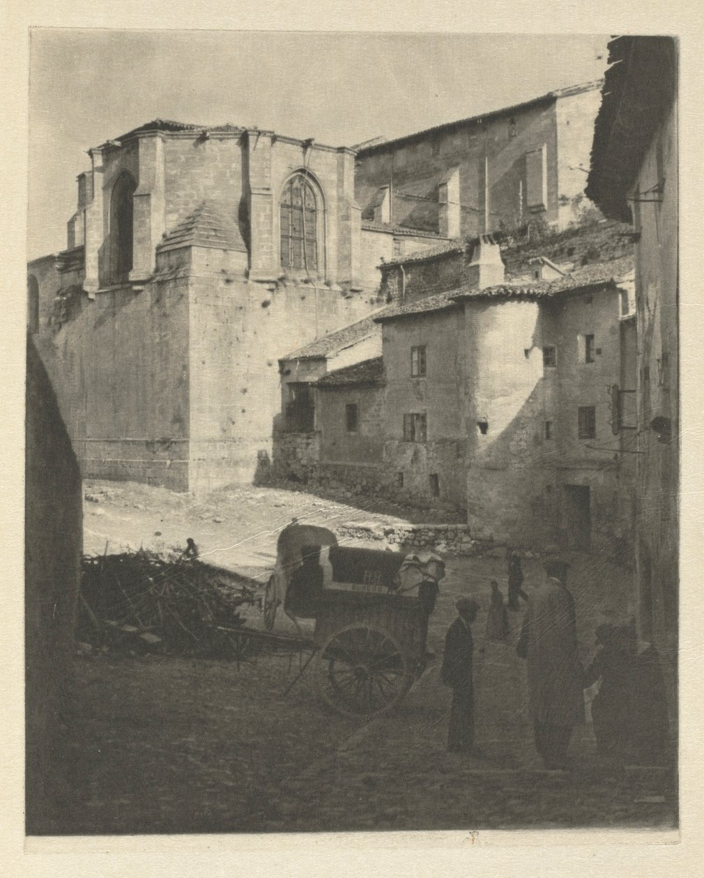 Camera Work: Alte Kirche - Burgos, 1914 von James Craig Annan
