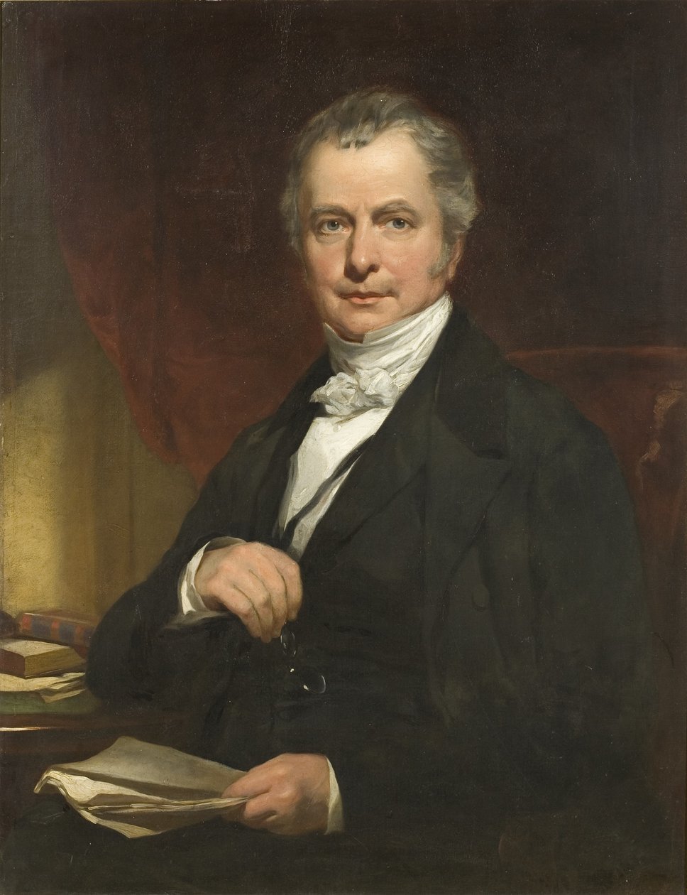 Porträt von Thomas Garrard von James Curnock
