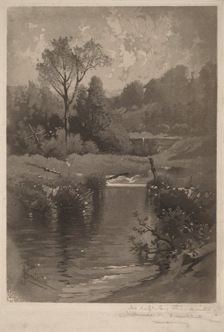 Ein alter Damm in der Nähe von Montrose von James David Smillie