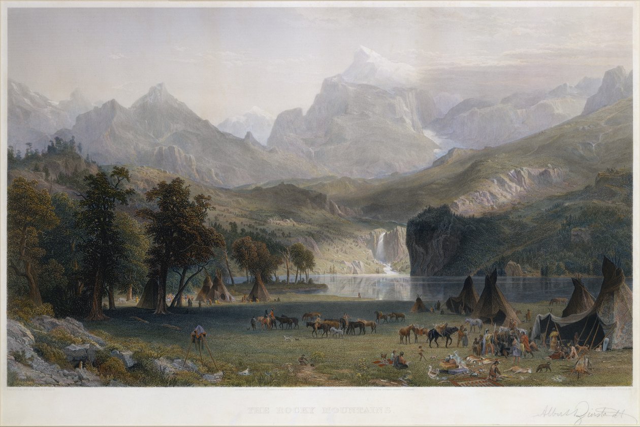 Die Rocky Mountains, Lander