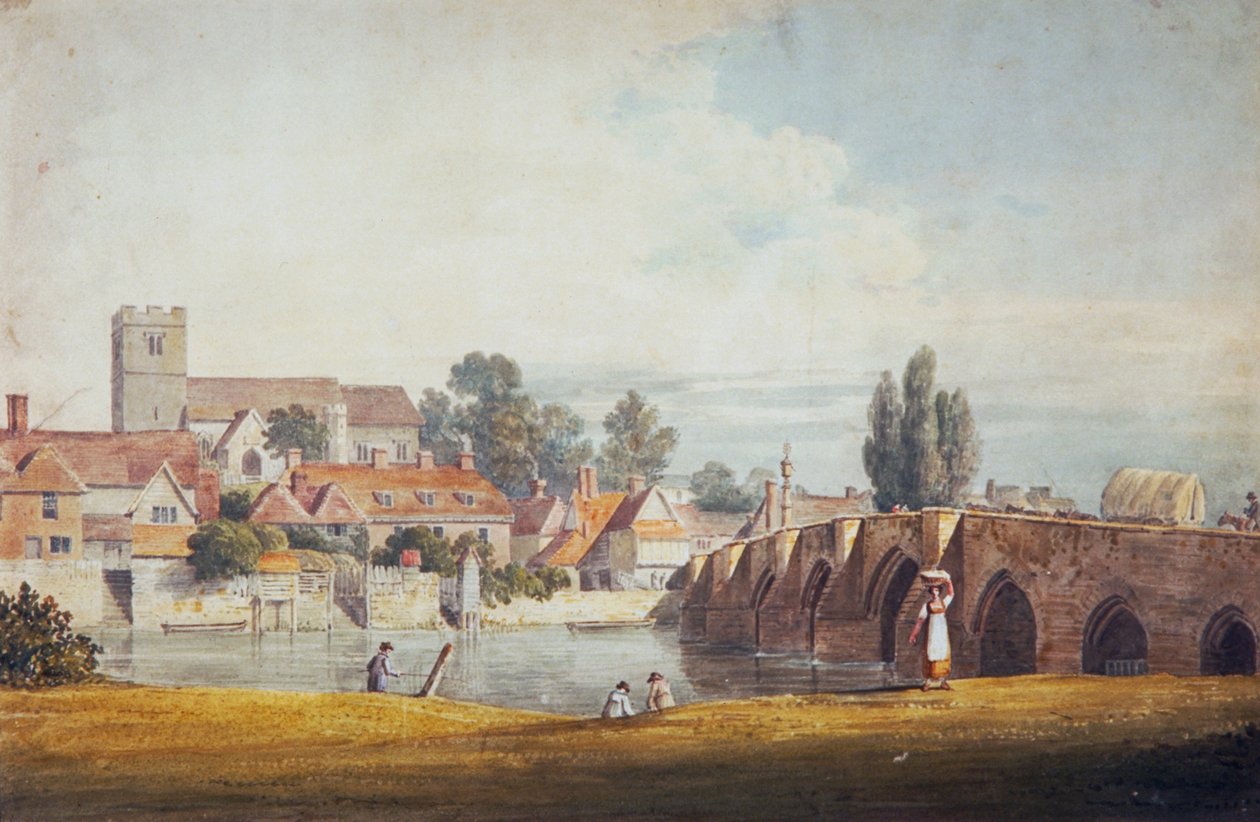 Aylesford, bei Maidstone, Kent von James Duffield Harding