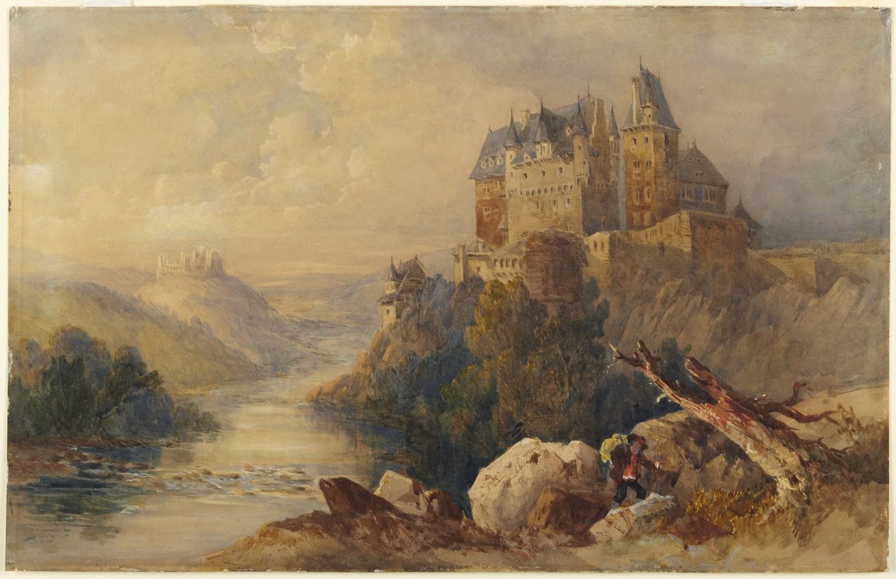 Früher Morgen an der Mosel von James Duffield Harding