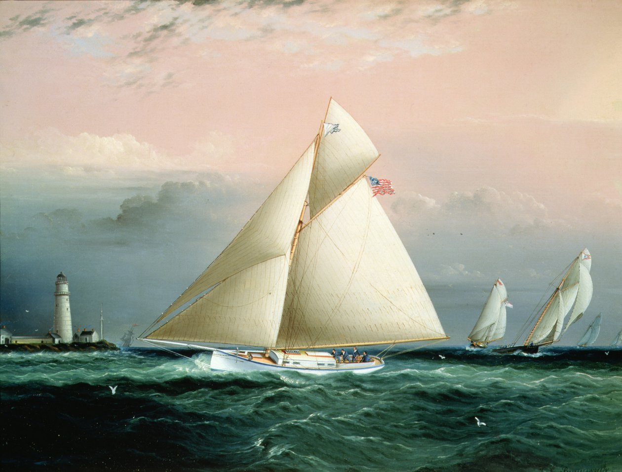Die Cutter-Yacht 