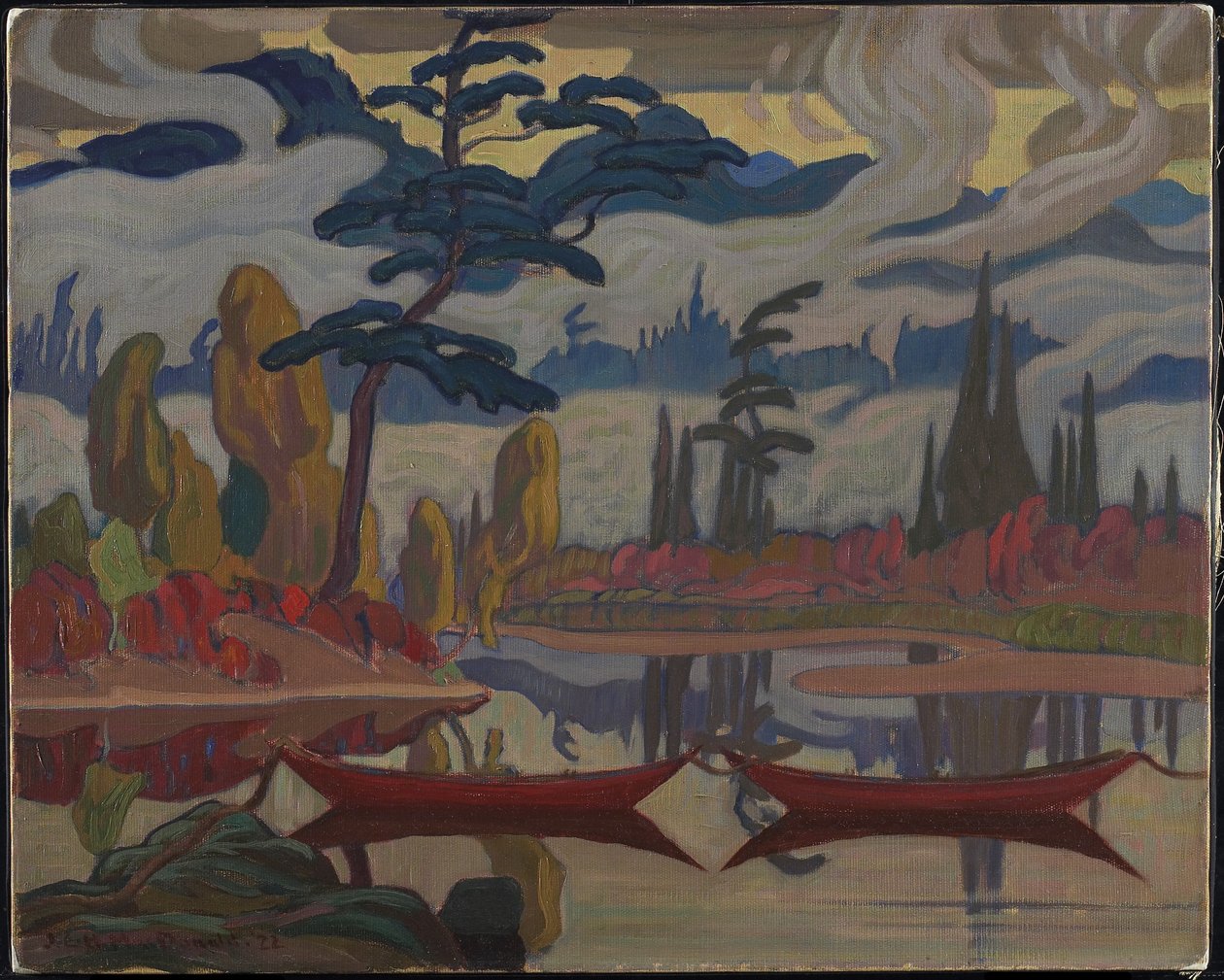 Nebelphantasie, Nordland, 1922 von James Edward Hervey Macdonald