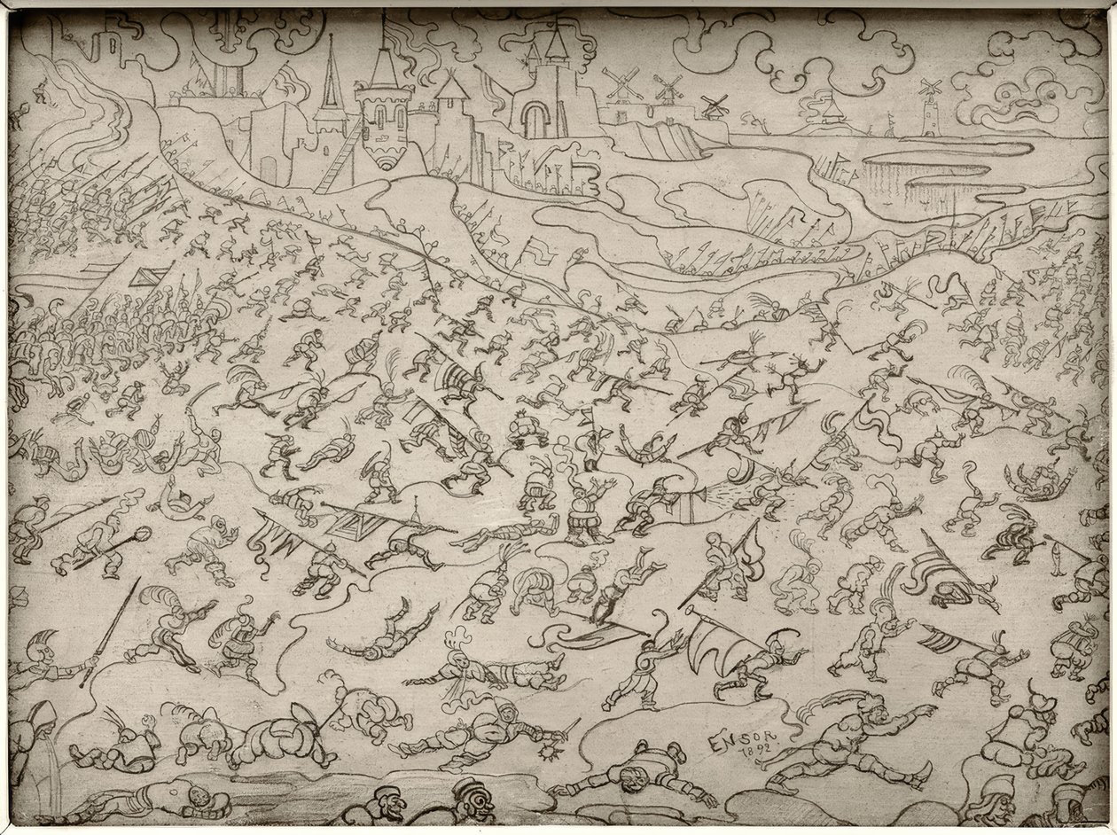 Die gesetzlosen Söldner von James Sidney Ensor