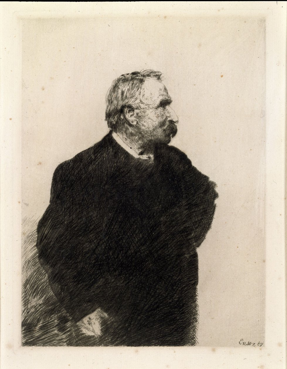 Ernest Rousseau von James Ensor
