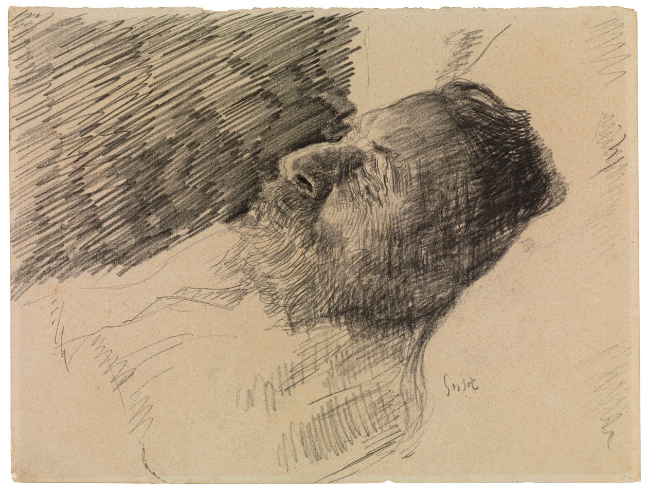 Mein toter Vater von James Ensor