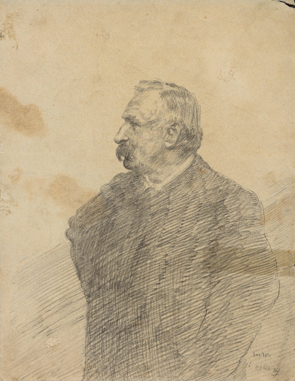 Porträt von Ernest Rousseau von James Ensor