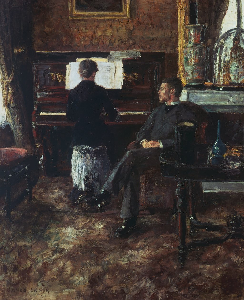 Russische Musik von James Ensor