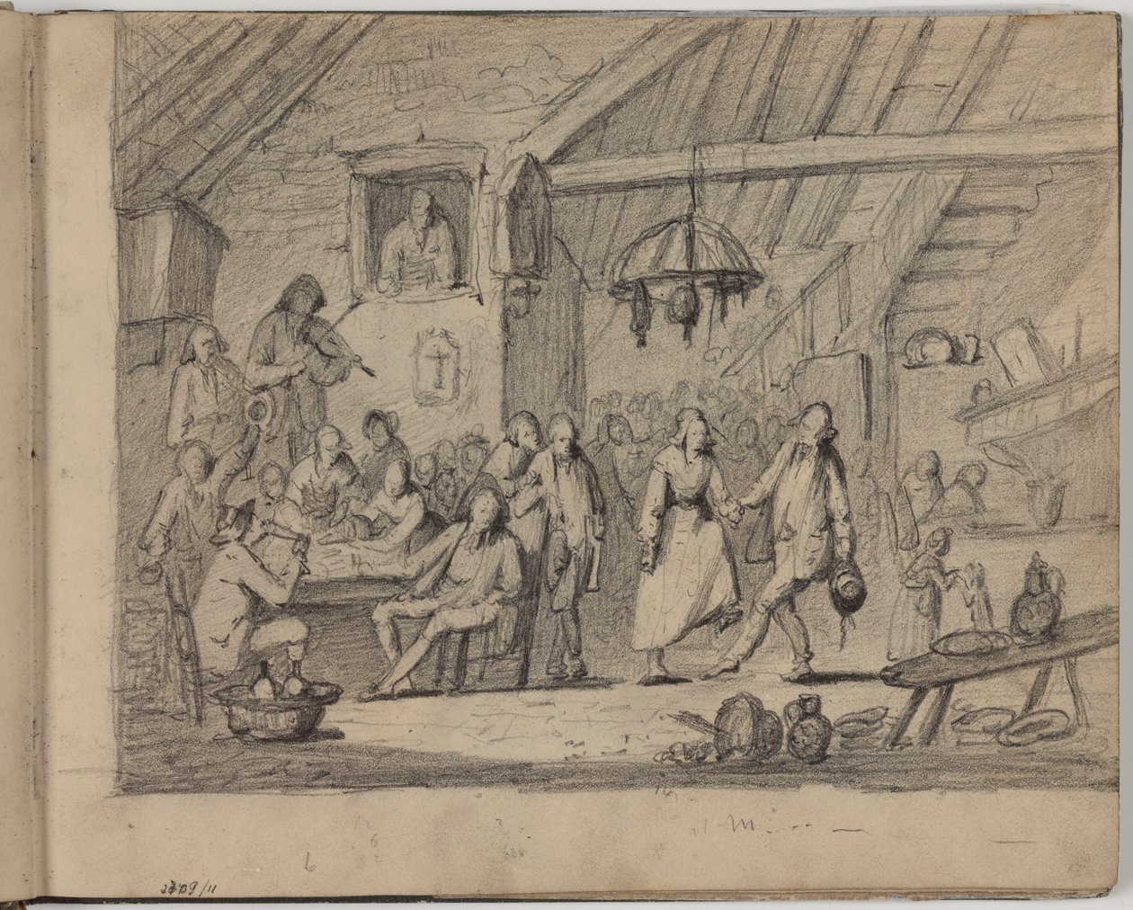 Wirtshausszene von James Ensor