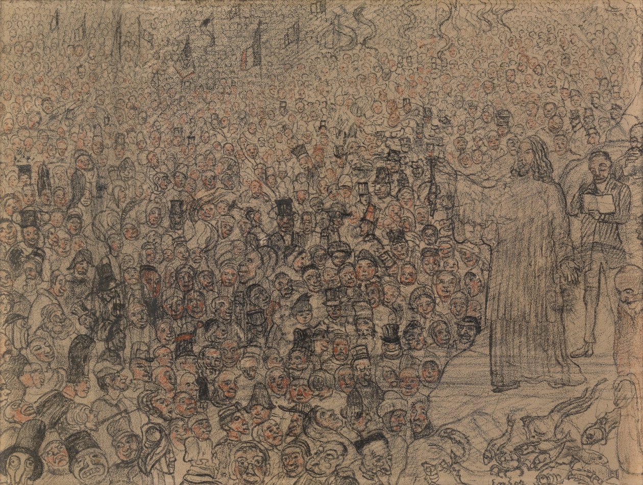 Die Vermehrung der Fische von James Ensor