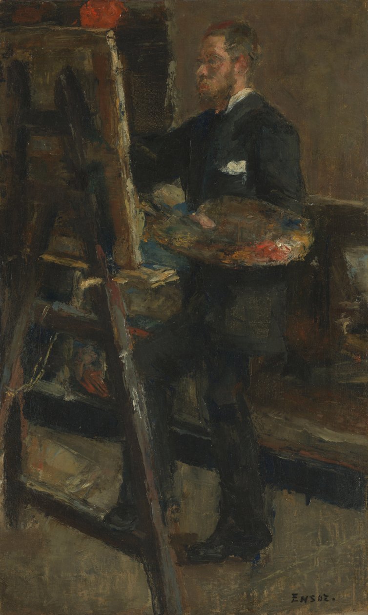 Der Maler Alfred William Finch von James Ensor