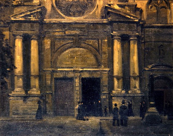 Das Portal, ca. 1910 von James Ferrier (attr. to) Pryde