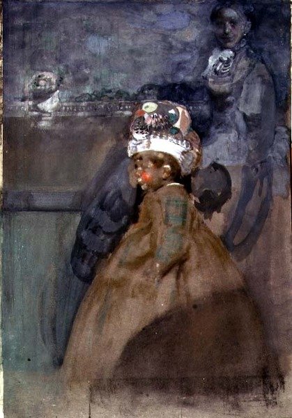 Porträt von Tony Nicholson von James Ferrier Pryde