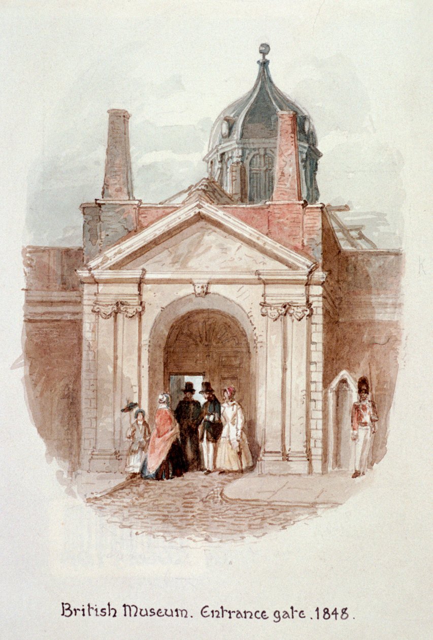 British Museum, Eingangstor von James Findlay