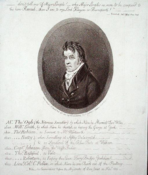 Herr Thomas Ogle von James Gillray