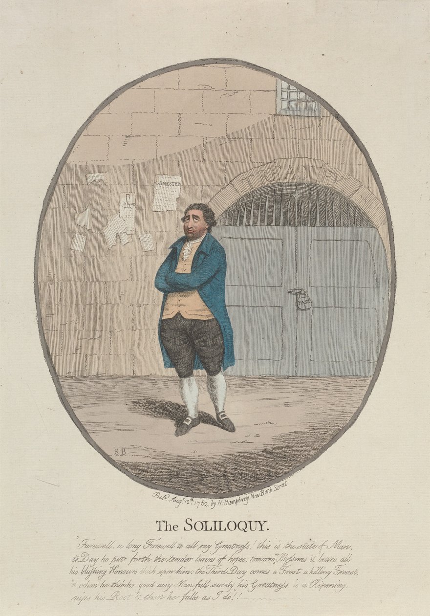 Der Monolog von James Gillray