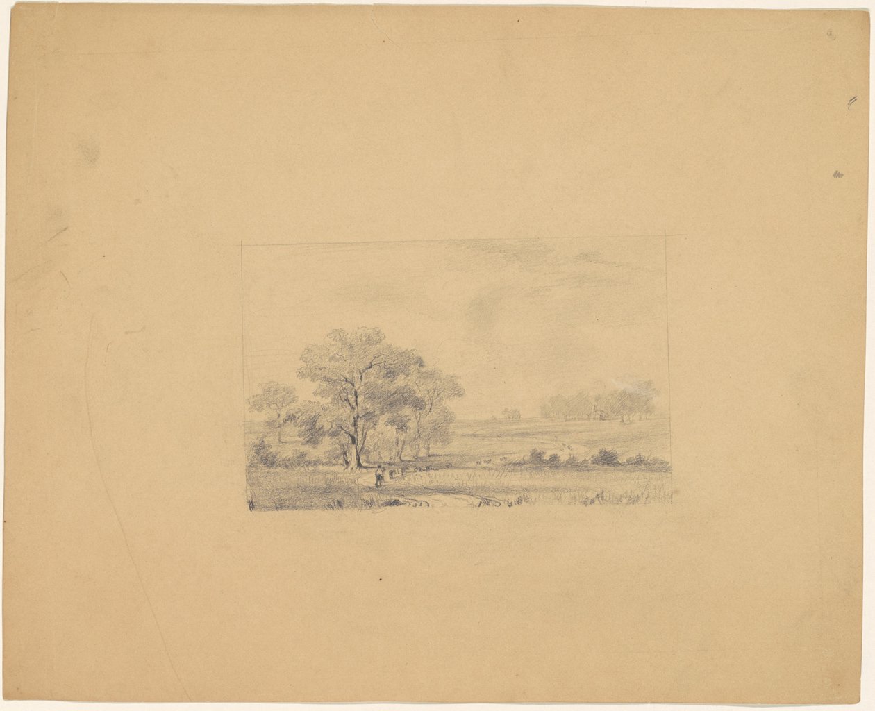 Pastorale Landschaft von James Goodwyn Clonney