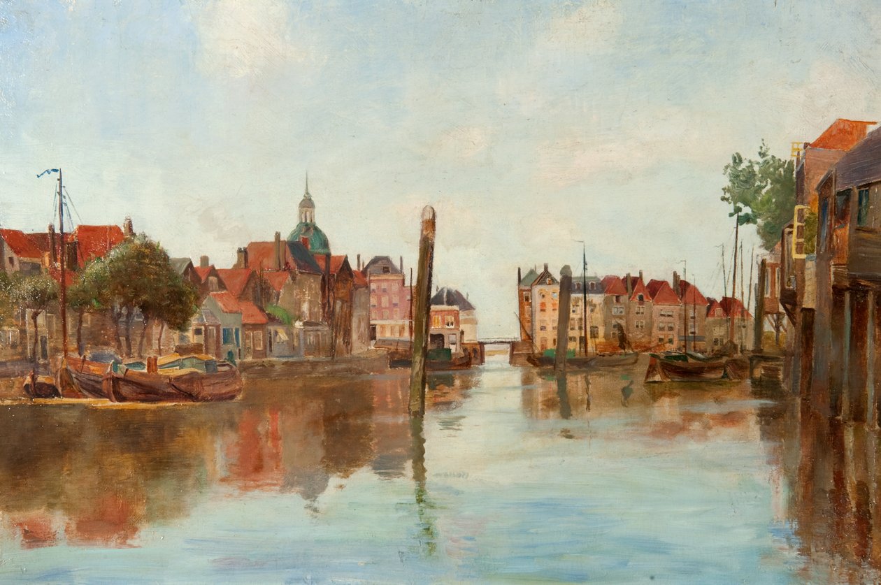 Der Hafen von Dort von James Guthrie Orchar
