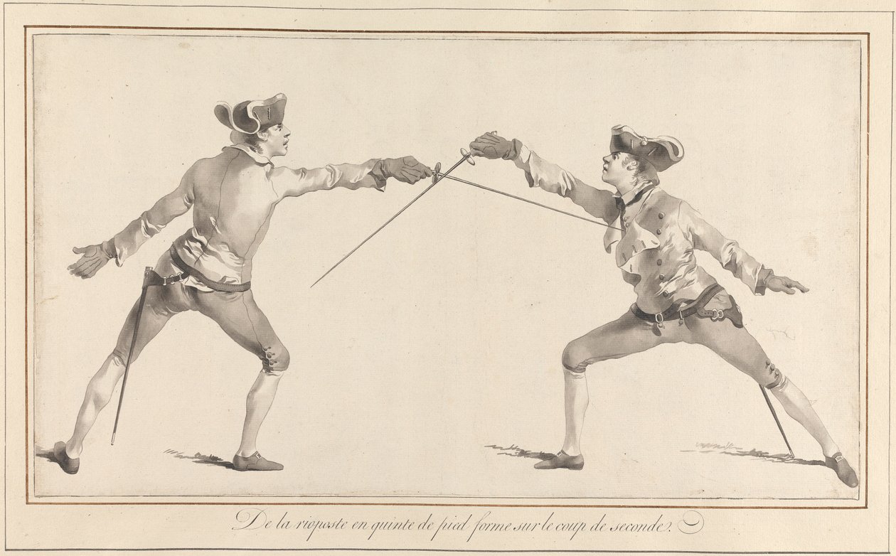 De la Risposte en Quinte de Pied forme sur le Coup de Seconde von James Gwin
