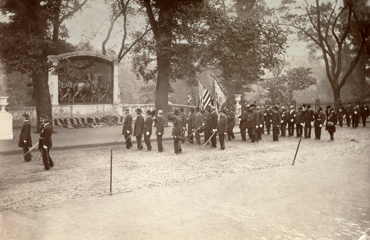 Einweihung des Denkmals für Robert Gould Shaw und das 54. Massachusetts Regiment, Boston, 31. Mai von James H. and Miller William J. Smith