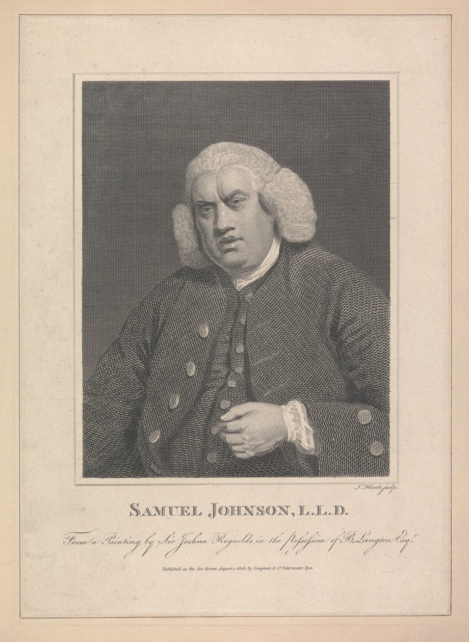 Samuel Johnson von James Heath