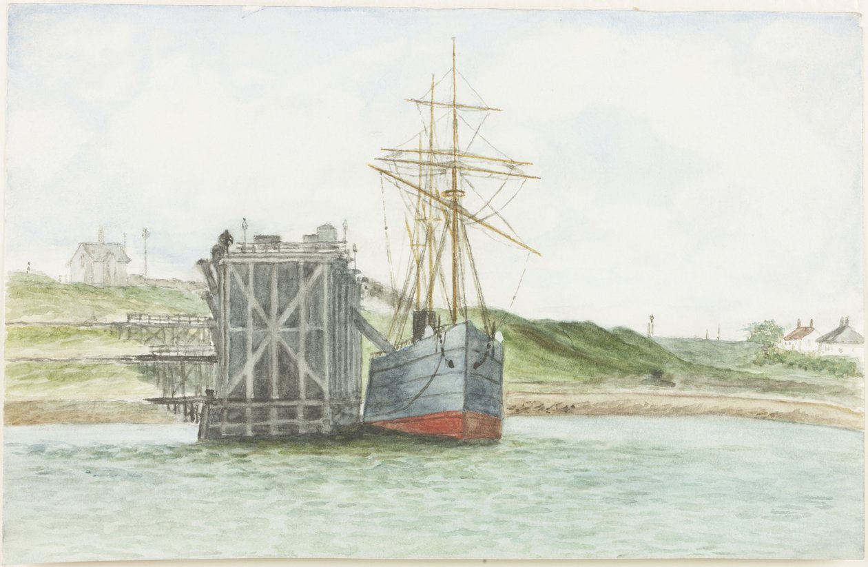 Albert Edward Docks. Die S.S. Willkarnman von James Henry Cleet