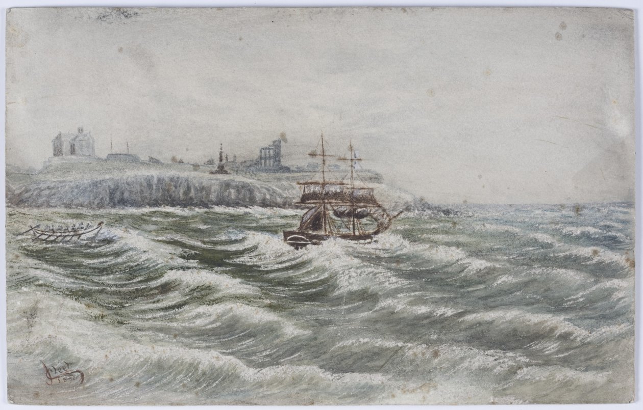 Strandung der Beloy von Littlehampton und Verlust der Rettungsbootsbesatzung der Tyne von James Henry Cleet