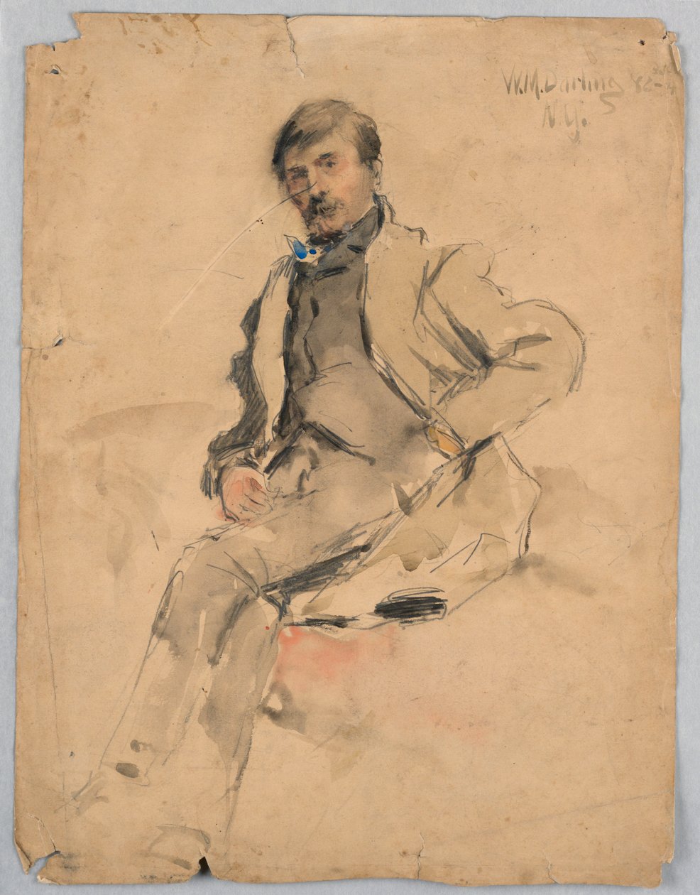Porträt von W. M. Darling, New York von James Henry Moser