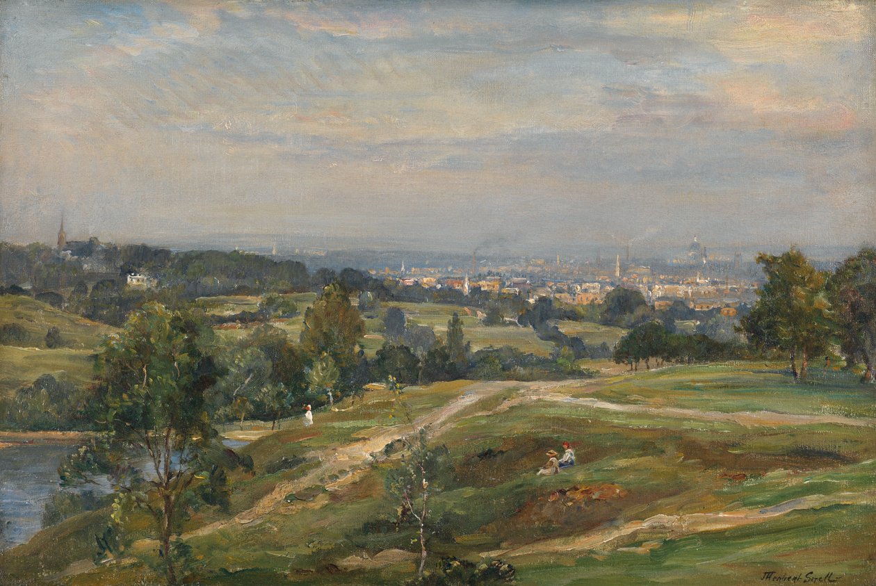 Vale of Health, Hampstead Heath von James Herbet Snell