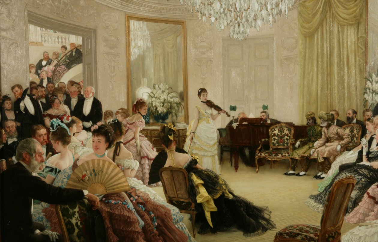 Still! (Das Konzert) von James Jacques Joseph Tissot